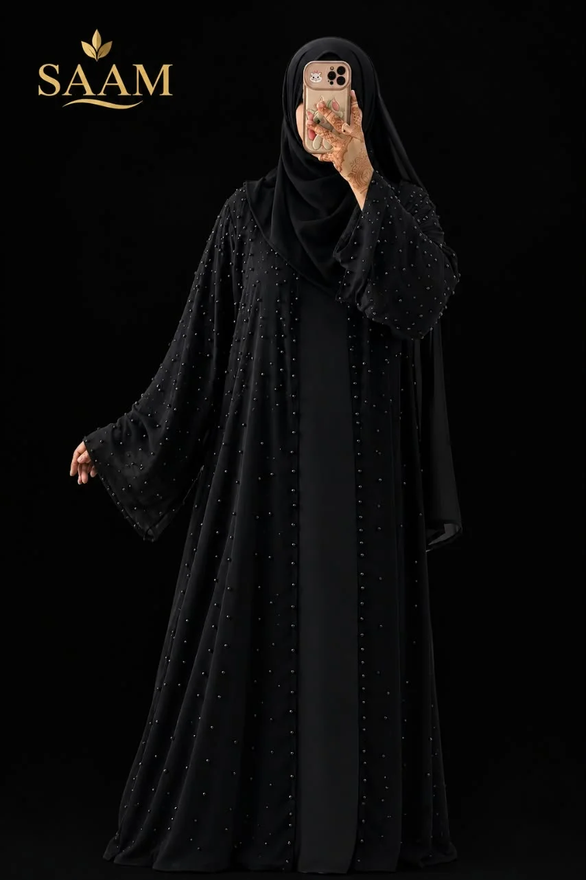 Royal Emerald Abaya Set
